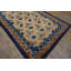 Tapis ivoire antique en laine Kansu