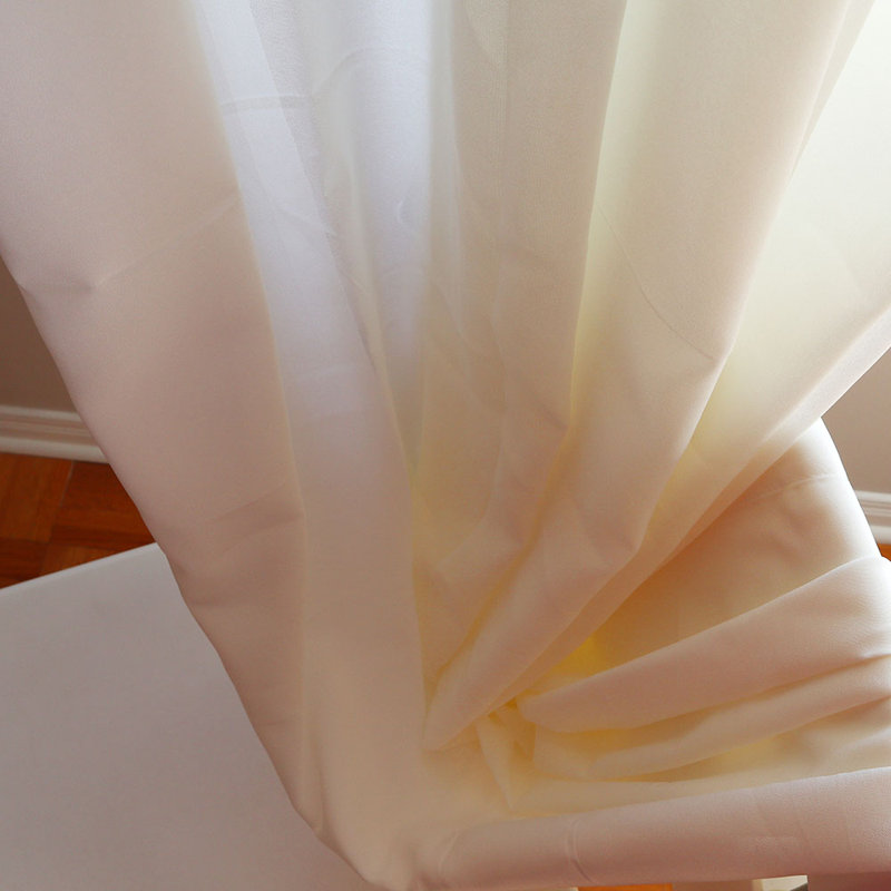 Rideau en polyester, Beige
