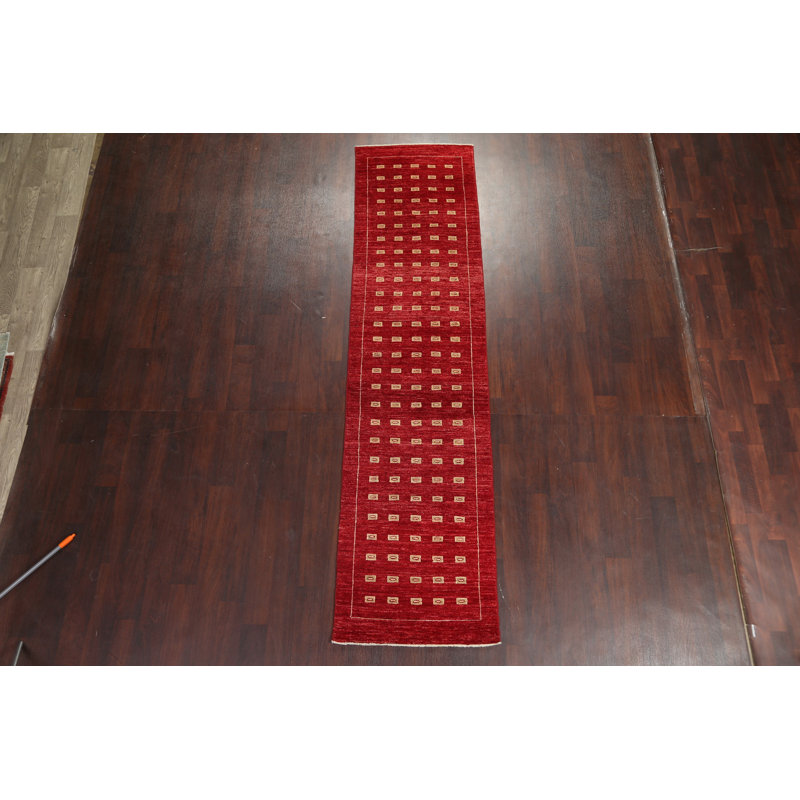 Tapis rouge rouge Gabbeh Kashkoli
