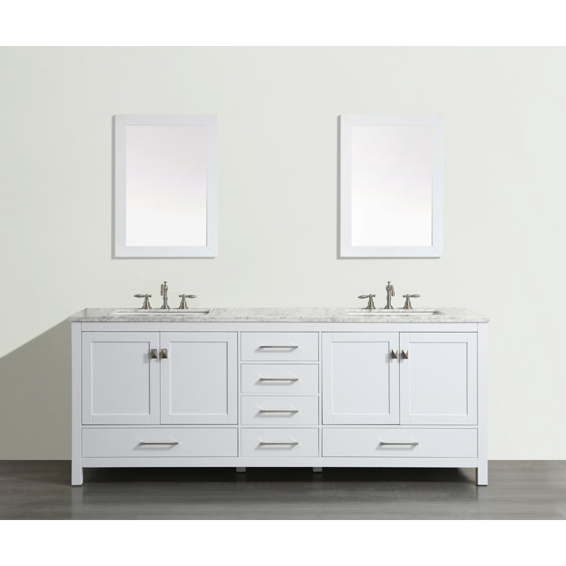 Shenika 32" Single Bathroom Vanity, White