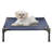 PETMAKER Elevated Dog Bed, Blue, 30” x 24” x 7”-136279477-136279474