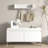Mudroom Bench And Wall-mounted Hook Rack