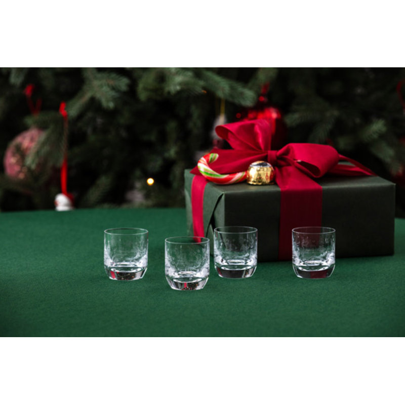 Villeroy & Boch – Toy's Delight Christmas 4-Piece Shot/Schnapps Glass Set