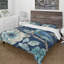 Indigold Bird Cottage Family III - Ensemble de housse de couette Farmhouse - Microfibre de polyester-38758124