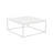 Mishaela 35" Metal Square Coffee Table-153826171-153826172