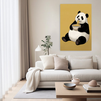 Art mural forêt de panda