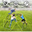 XCF006I Ten Sided Climbing Frame For Outdoor Playground For Age 3+ Climber With Colorful Climbing Stones 10Ft