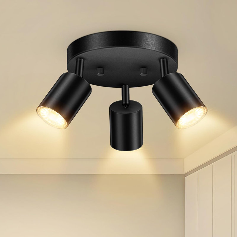 LED 3 Light Track Lighting Kit