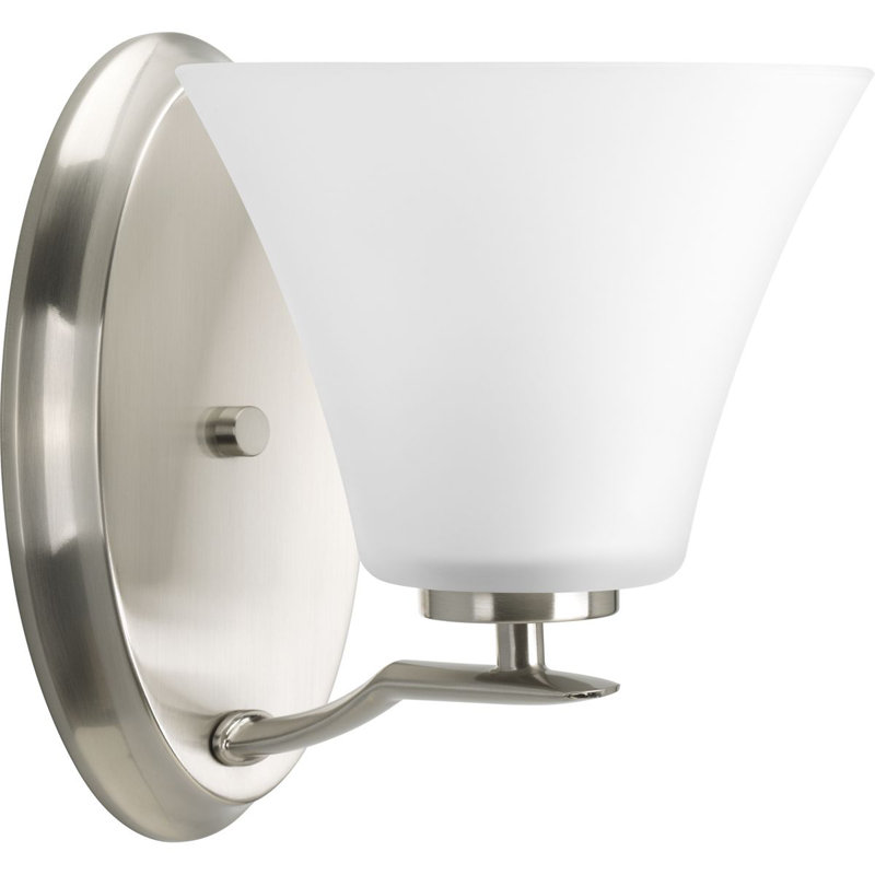 Éclairage pour meuble-lavabo 1 lumières Karla, Nickel brossé