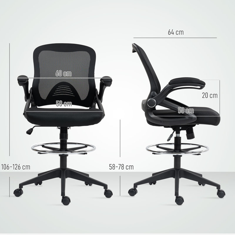 Rebrilliant Mesh Drafting Chair