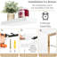  Ensemble de tablettes flottantes avec tablette-289671462
