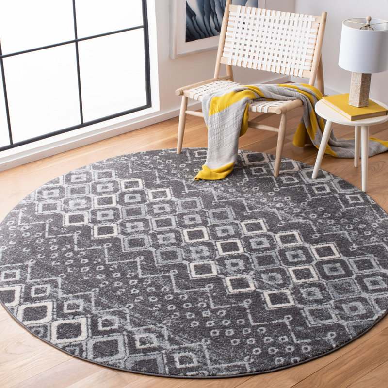 Hinrichs Performance Southwestern Rug, Round 9'