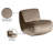 Koco Velvet Accent Chair-1509065707