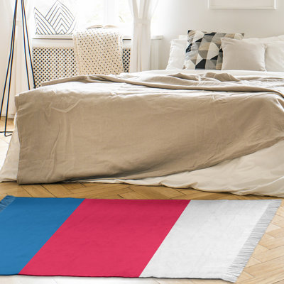 Chenille Striped Indoor Rug