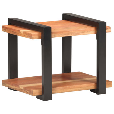 Lucinda 50 cm W Iron Bedside Table