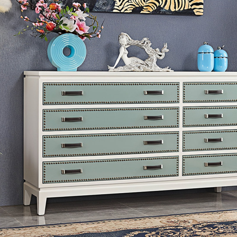 8-Drawer Accent Chest Entryway and Buffet Cabinet