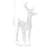3 Piece Reindeer and Sleigh Lighted Display Set