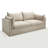 81.3'' Square Arm Slipcovered Sofa-2036775755