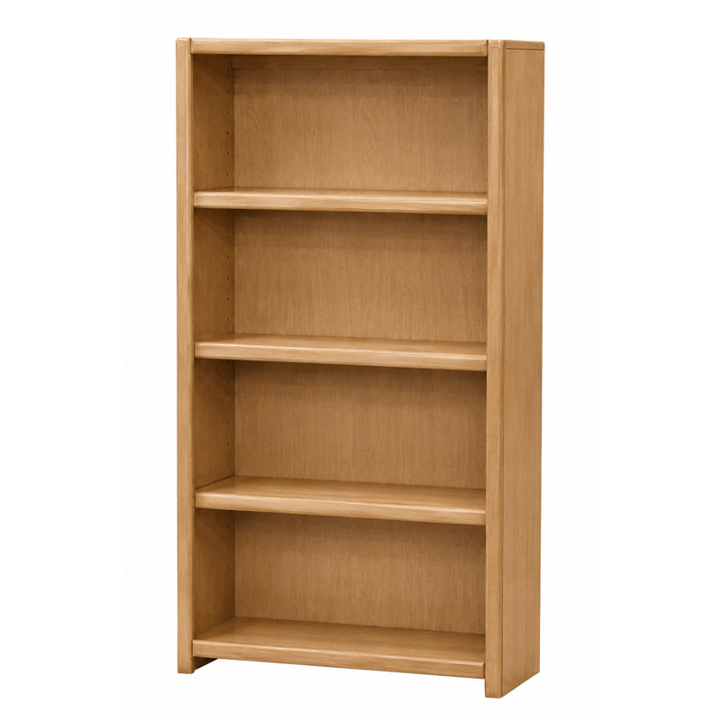 McKaylah Bookcase, European Dusty White, (3 Shelf) 60” H x 32” W x 13” D