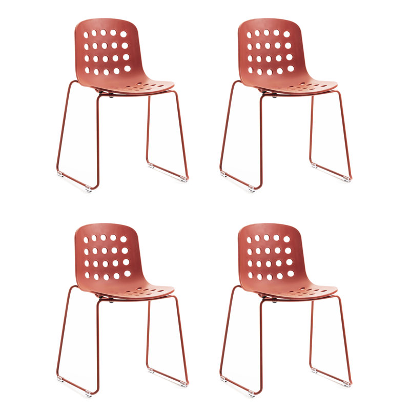 Chaise d'appoint Holi, Terre cuite rouge