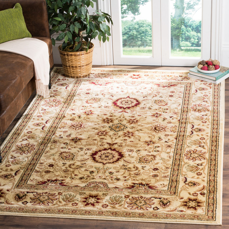 Klose Ivory Area Rug, Rectangle 4' x 6'