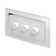 Crystal PG 13A DP Double Plug Socket With Switch White