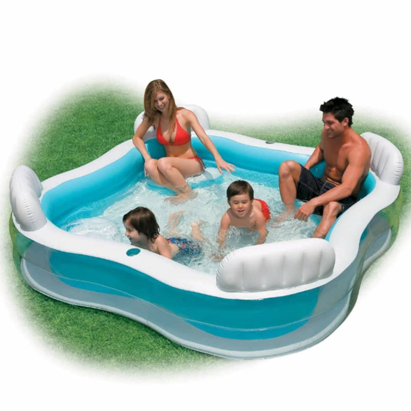 Intex Inflatable Swim Center Family Lounge Pool 56475NP