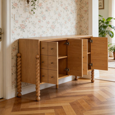 Buffet de luxe rétro de style américain