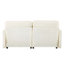 Canapé modulaire modulaire à 2 places avec coussins de 22 po et 2 coussins décoratifs 69 "PLUSH CLOUD LOVESEAT