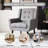 Tufted Upholstered Wide Back Armchair（Set of 2）-412486720