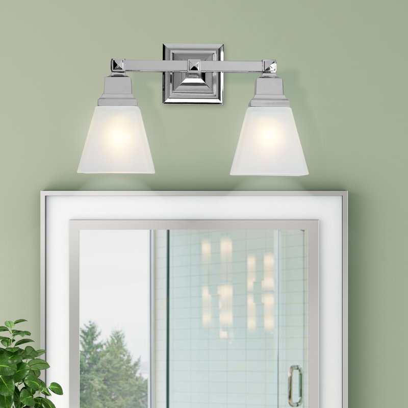 Mathias 2 - Light Dimmable Vanity Light, Polished Chrome