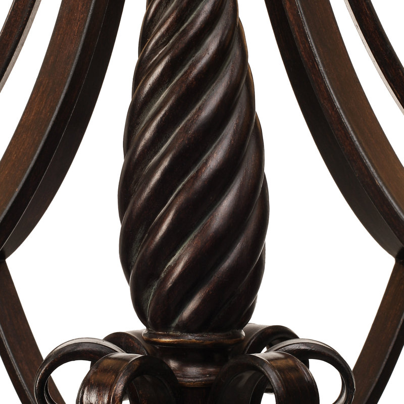 Lustre empire 6 lumières Rosalinda