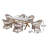 Cascade 6 - Person Rectangular Outdoor Dining Set with Cushions