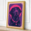 Dignified Halo Retro - Wrapped Canvas-1873301696-1873301701
