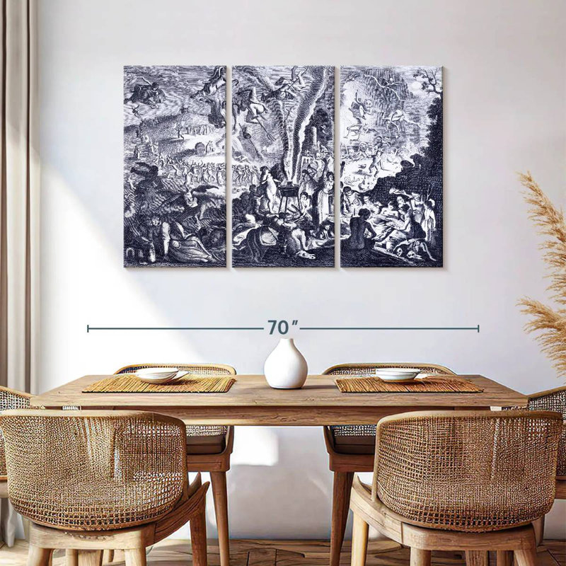 Kelan Witches Sabbath, 36" H x 57" W