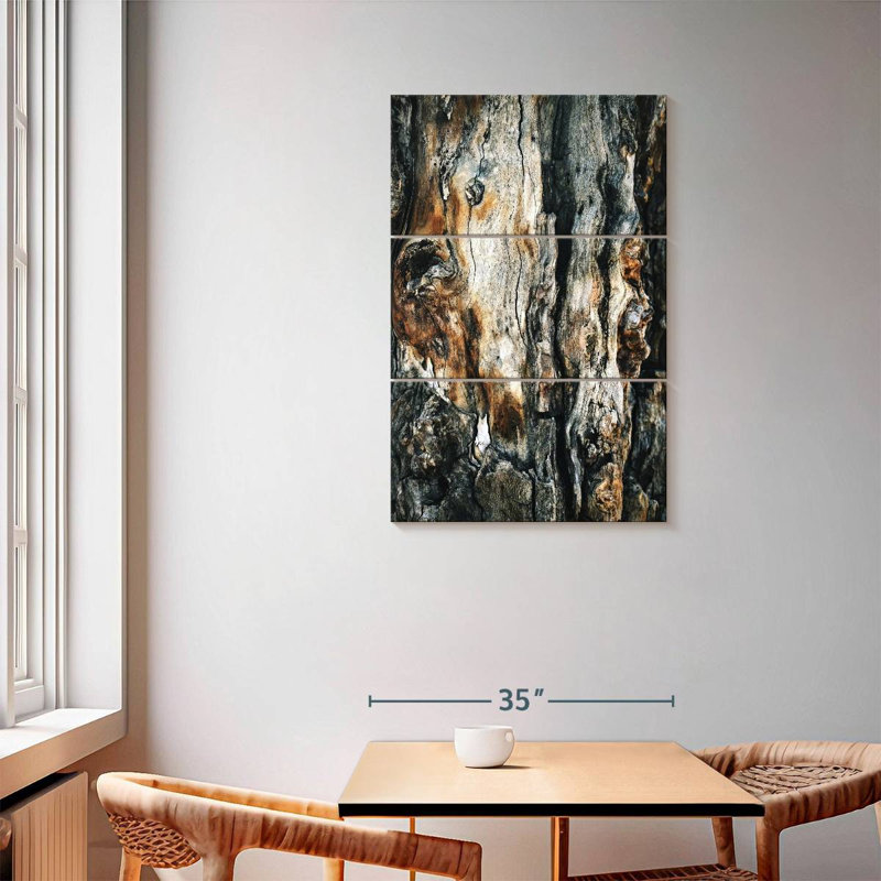 Harnek Ashen Wood, 57" H x 36" W