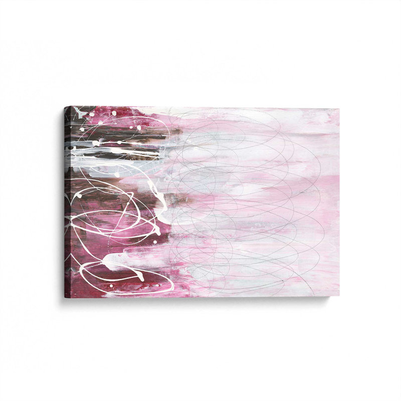«Peppermint Candy I» par Natalie Avondet, reproduction d'art sur toile, H 18 po x l 12 po