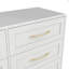 Aydon 6 Drawer White Chest