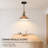 Modern Adjustable Semi Flush Mount Ceiling Light with Cone Shade-604332897
