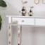 Console à miroir 2 tiroirs