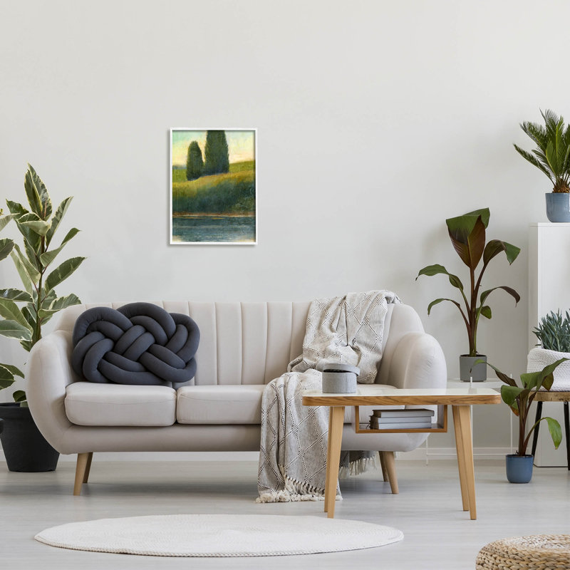 Art de giclée de paysage d'étang champêtre par Suzanne Nicoll, H 20 po x l 16 po x P 1,5 po