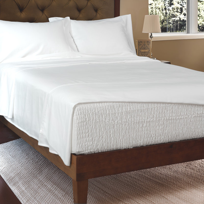 Ensemble de draps CoolMax, Ensemble de draps pour lit double + drap-housse + , Blanc