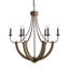 Tybee 6 - Light Dimmable Empire Chandelier