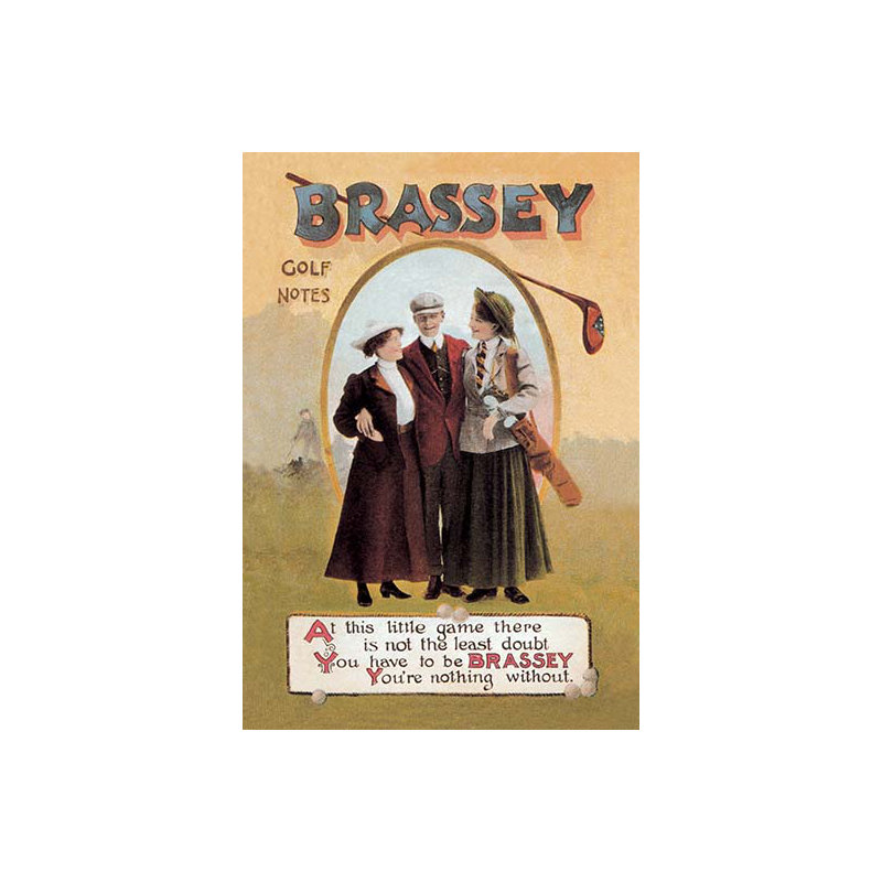 Publicité rétro brassey, H 66 po x l 44 po x P 1,5 po