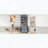 Modern Kitchen Pantry Tall Hutch Display Cabinet-2001593082