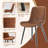 7-Piece Glass Top Dining Table Sets-2113774514