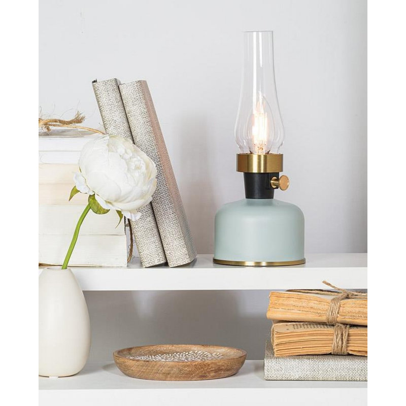 Led With Chimney Lantern Shaped Lamp