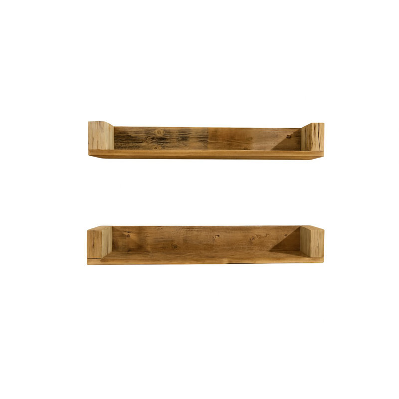 Rustic Roots Wall Shelves — Set Of Two