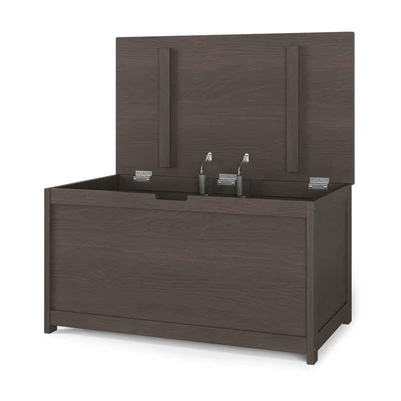 Harmony 33" Toy Storage Bench, Dapper Gray