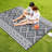 Plastic Straw Rug - Modern Reversible Indoor/Outdoor Rug, All-Weather Floor Mat for Patio, Deck, Balcony & RV-1067445970